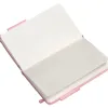 Carnet fermeture elastique antartik notes couverture rigide a6 ligne 100 feuilles 80gr fsc coloris rose pastel