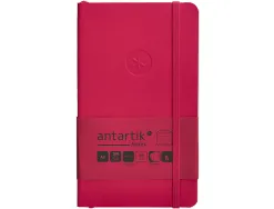 Carnet fermeture elastique antartik notes couverture souple a6 ligne 100 feuilles 80gr fsc coloris framboise
