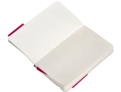 Carnet fermeture elastique antartik notes couverture souple a6 ligne 100 feuilles 80gr fsc coloris framboise