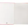 Carnet fermeture elastique antartik notes couverture rigide a4 ligne 100 feuilles 80gr fsc coloris rouge