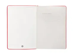 Carnet fermeture elastique antartik notes couverture rigide a4 ligne 100 feuilles 80gr fsc coloris rouge