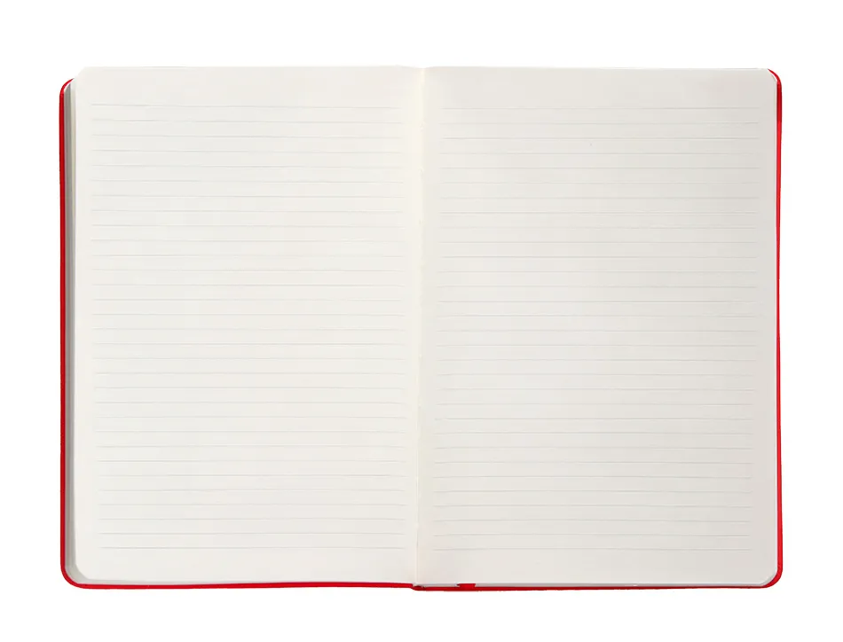 Carnet fermeture elastique antartik notes couverture rigide a4 ligne 100 feuilles 80gr fsc coloris rouge
