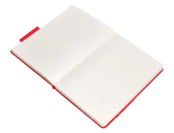 Carnet fermeture elastique antartik notes couverture rigide a4 ligne 100 feuilles 80gr fsc coloris rouge