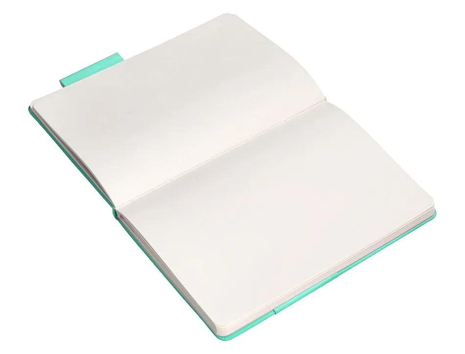 Carnet fermeture elastique rose antartik notes couverture rigide a4 papier uni ivoire 100 feuilles 80gr fsc turquoise