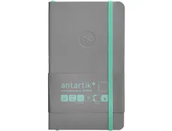 Carnet fermeture elastique vert menthe antartik notes couverture souple a6 papier uni ivoire 100 feuilles 80gr fsc gris