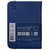 Carnet fermeture elastique antartik notes couverture rigide a7 papier uni ivoire 80feuilles 80gr fsc bleu marine