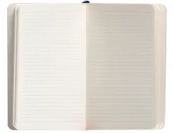 Carnet fermeture elastique antartik notes couverture souple a6 ligne 100 feuilles 80gr fsc coloris bleu marine