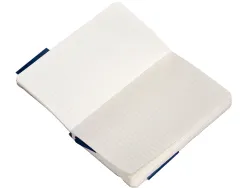 Carnet fermeture elastique antartik notes couverture souple a6 ligne 100 feuilles 80gr fsc coloris bleu marine