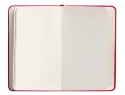 Carnet fermeture elastique antartik notes couverture rigide a6 papier uni ivoire 100 feuilles 80gr fsc framboise