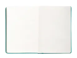 Carnet fermeture elastique antartik notes couverture rigide a4 papier uni ivoire 100 feuilles 80gr fsc turquoise