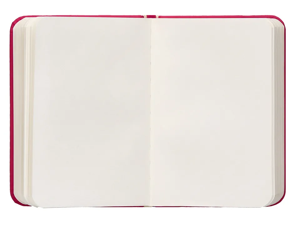 Carnet fermeture elastique antartik notes couverture rigide a7 papier uni ivoire 80feuilles 80gr fsc framboise