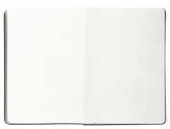 Carnet fermeture elastique turquoise antartik notes couverture rigide a5 papier uni ivoire 100 feuilles 80gr fsc gris