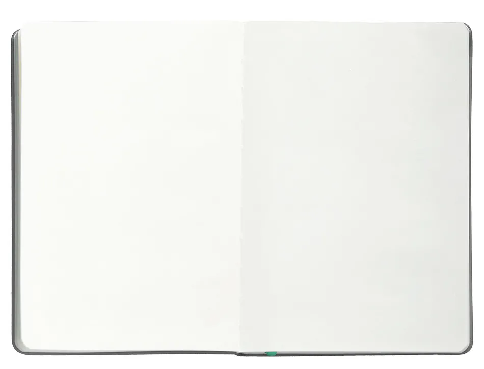 Carnet fermeture elastique turquoise antartik notes couverture rigide a5 papier uni ivoire 100 feuilles 80gr fsc gris