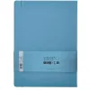 Carnet fermeture elastique antartik notes couverture rigide a4 papier uni ivoire 100 feuilles 80gr fsc bleu ciel