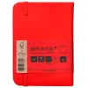 Carnet fermeture elastique antartik notes couverture rigide a7 papier uni ivoire 80 feuilles 80gr fsc coloris rouge