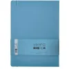 Carnet fermeture elastique antartik notes couverture rigide a4 ligne 100 feuilles 80gr fsc coloris bleu ciel