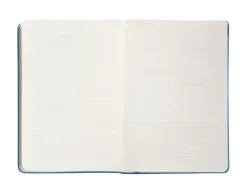 Carnet fermeture elastique antartik notes couverture rigide a4 ligne 100 feuilles 80gr fsc coloris bleu ciel