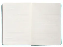 Carnet fermeture elastique antartik notes couverture rigide a5 ligne 100 feuilles 80gr fsc coloris vert paon