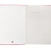 Carnet fermeture elastique antartik notes couverture rigide a4 papier uni ivoire 100 feuilles 80gr fsc framboise