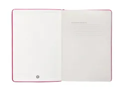 Carnet fermeture elastique antartik notes couverture rigide a4 papier uni ivoire 100 feuilles 80gr fsc framboise