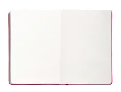 Carnet fermeture elastique antartik notes couverture rigide a4 papier uni ivoire 100 feuilles 80gr fsc framboise