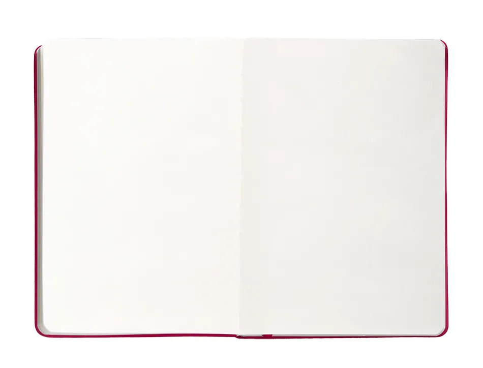 Carnet fermeture elastique antartik notes couverture rigide a4 papier uni ivoire 100 feuilles 80gr fsc framboise