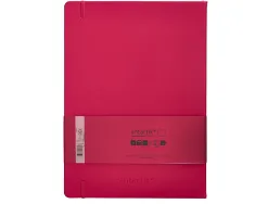 Carnet fermeture elastique antartik notes couverture rigide a4 papier uni ivoire 100 feuilles 80gr fsc framboise