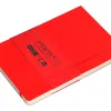 Carnet fermeture elastique antartik notes couverture souple a5 ligne 100 feuilles 80gr fsc coloris rouge