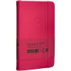 Carnet fermeture elastique antartik notes couverture rigide a6 ligne 100 feuilles 80gr fsc coloris framboise