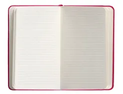 Carnet fermeture elastique antartik notes couverture rigide a6 ligne 100 feuilles 80gr fsc coloris framboise