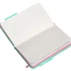 Carnet fermeture elastique rose antartik notes couverturerigide a6 ligne 100 feuilles 80gr fsc coloris turquoise