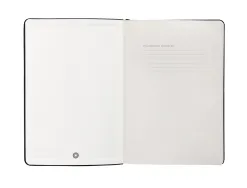 Carnet fermeture elastique antartik notes couverture rigide a4 papier uni ivoire 100 feuilles 80gr fsc coloris noir