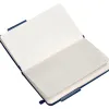 Carnet fermeture elastique antartik notes couverture rigide a6 ligne 100 feuilles 80gr fsc coloris bleu marine
