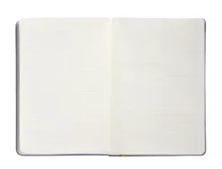 Carnet fermeture elastique jaune antartik notes couverture rigide a4 ligne 100 feuilles 80gr fsc coloris lilas