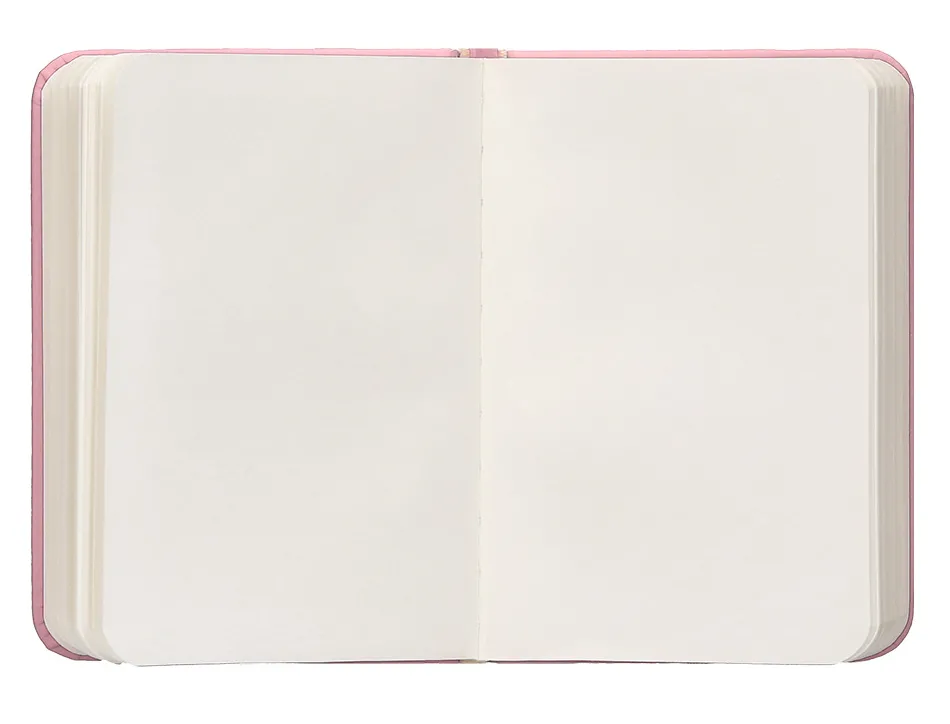 Carnet fermeture elastique antartik notes couverture rigide a7 papier uni ivoire 80 feuilles 80gr fsc rose pastel