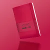 Carnet fermeture elastique antartik notes couverture rigide a5 papier uni ivoire 100 feuilles 80gr fsc framboise