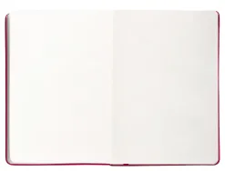 Carnet fermeture elastique antartik notes couverture rigide a5 papier uni ivoire 100 feuilles 80gr fsc framboise