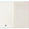 Carnet fermeture elastique rose antartik notes couverture rigide a6 papier uni ivoire 100 feuilles 80gr fsc turquoise