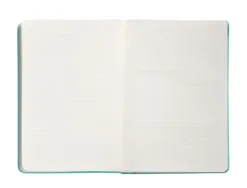 Carnet fermeture elastique rose antartik notes couverturerigide a4 ligne 100 feuilles 80gr fsc coloris turquoise