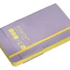 Carnet fermeture elastique jaune antartik notes couverture souple a6 papier uni ivoire 100 feuilles 80gr fsc lilas