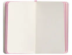 Carnet fermeture elastique rose antartik notes couverture souple a6 papier uni ivoire 100 feuilles 80gr fsc turquoise