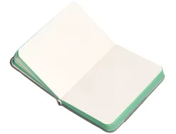 Carnet fermeture elastique turquoise antartik notes couverture rigide a7 papier uni ivoire 80 feuilles 80gr fsc gris