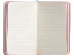 Carnet fermeture elastique rose antartik notes couverturesouple a6 ligne 100 feuilles 80gr fsc coloris turquoise