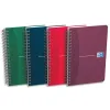 Carnet oxford essentials reliure intégrale couverture pelliculée 11x17cm 180 pages 5x5mm coloris assortis
