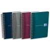 Carnet oxford essentials reliure intégrale couverture pelliculée 9x14cm 100 pages 5x5mm coloris assortis