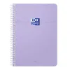 Carnet oxford smart spirale 105x148mm 100 pages optik paper 5x5 coloris pastel assortis lot 20 unites
