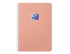 Carnet oxford smart spirale 105x148mm 100 pages optik paper 5x5 coloris pastel assortis lot 20 unites