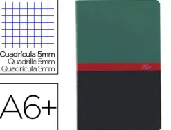 Carnet piqué conquérant sept papier surfin 70g couverture carte couchée vernie 250g 11x17cm 96 pages 5x5mm