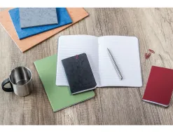 Carnet pique clairefontaine 90x140mm 96 pages reglure lignee coloris tabac set 2 unites
