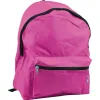 Cartable liderpapel 1 compartiment résistant 2 poches fermeture éclair bretelles matelassées 40x30x17cm fuchsia